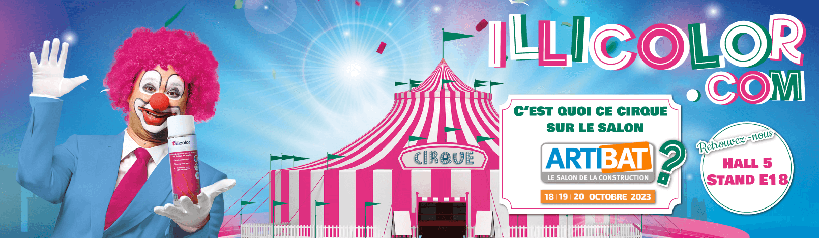illicolor fait son cirque sur artibat 2023