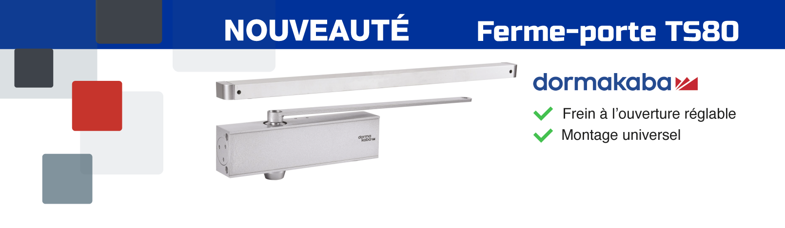 Slider DORMAKABA TS80