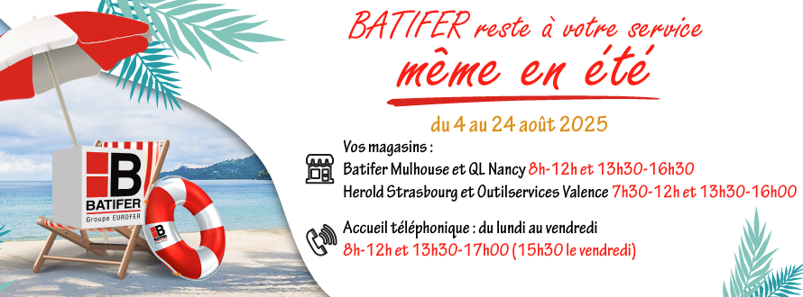 Horaires d'été 2025