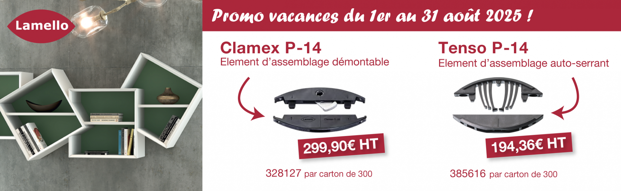 Slider Clamex P-14 et Tenso