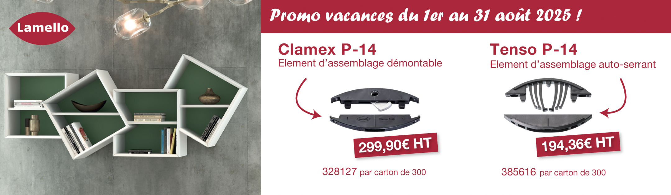 Slider Clamex P-14 et Tenso