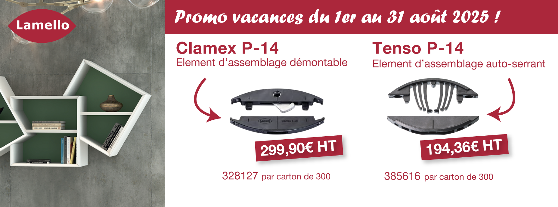 Slider Clamex P-14 et Tenso