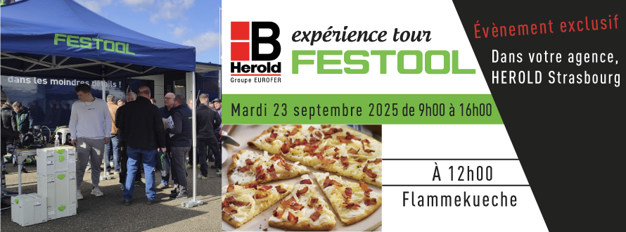 Slider experience tour festool 2025