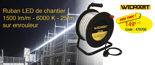 Slider ruban LED WILMART