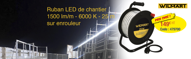 Slider ruban LED WILMART