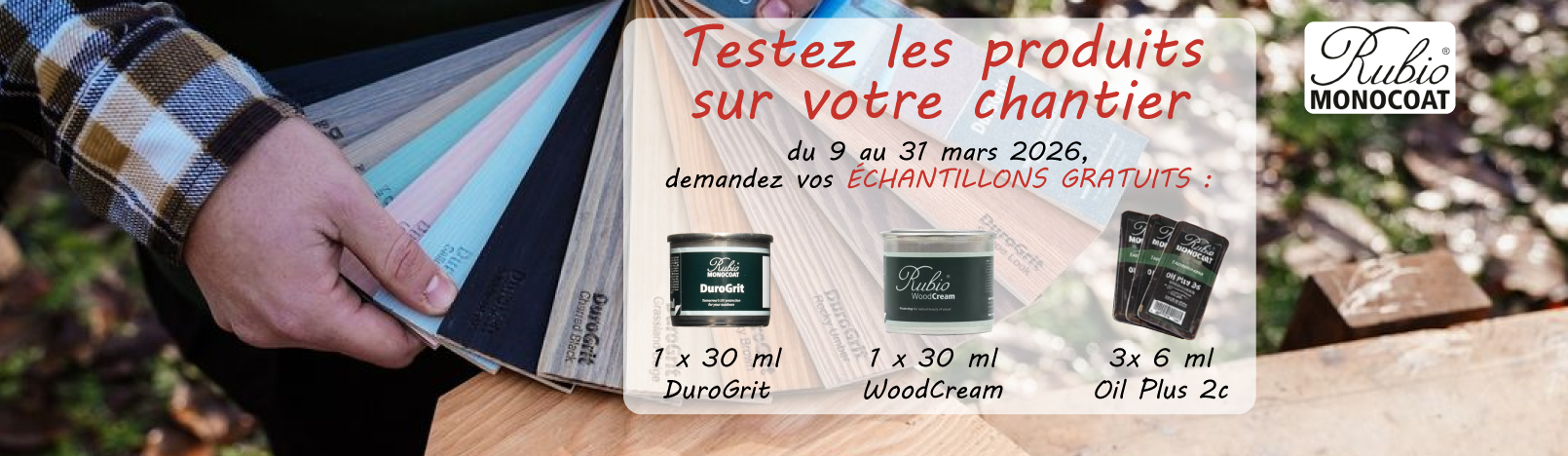 echantillons RUBIO gratuits 2026