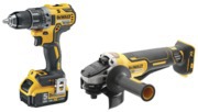 Kit 2 outils Brushless 18V-5Ah Perceuse-visseuse + meuleuse