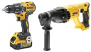 Kit 2 outils Brushless 18V-5Ah Perceuse-visseuse + perforateur 3 modes