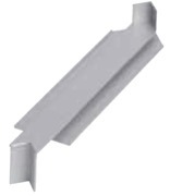 Raccord ANGLE INTERIEUR 90° pour appui de fenêtre aluminium