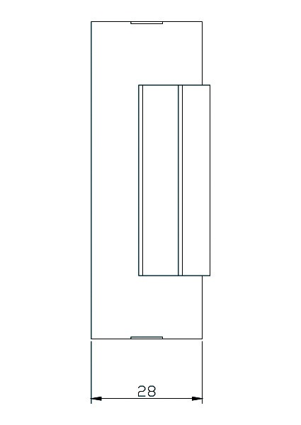 Gâche électrique universelle ESU900 - Izyx - Accor Solutions