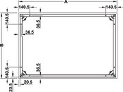 Piètement de table tubulaire RTG 30