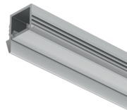 Profil LED LOOX 5 à encastrer hauteur 11,5 mm asymétrique