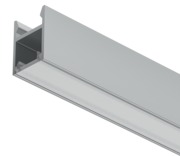 Profil LED LOOX 5 en applique fixation par pince