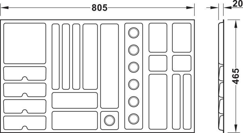 Largeur 1000 mm