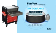 Servante 6 tiroirs - 300 outils en module mousse + 1 SPA OFFERT