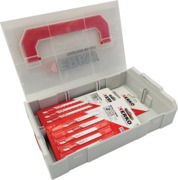 Coffret de 35 lames de scie sauteuse universelle