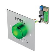 Bouton poussoir lumineux momentané mono et bipolaire en - Code BP 037