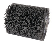 Brosse Nylon abrasif support métal