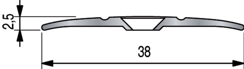 Seuil de porte extra plat adhésif - BATIFER, quincaillerie