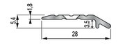 Seuil à visser multi niveaux