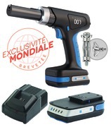 Pince à main ergonomique pour écrous à sertir de M3 à M6 par SCELL