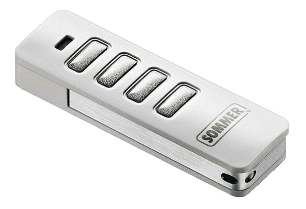 Blanc / gris inox