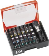 Coffret de 30 embouts de vissage + 1 porte-embout
