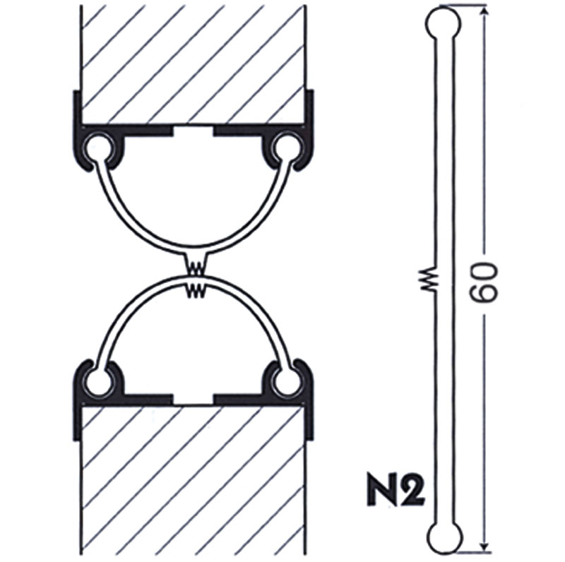 Bas de porte de garage ADS-GL - BATIFER, quincaillerie professionnelle,  spécialiste du bâtiment et de l'agencement