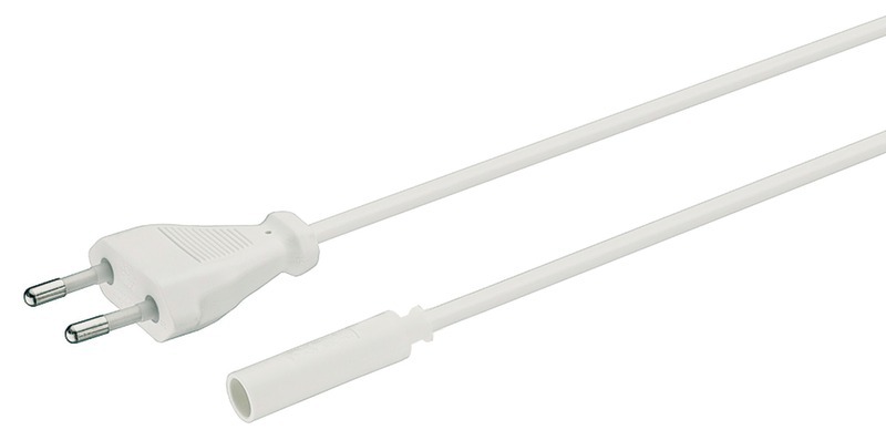 Câble d'alimentation blanc