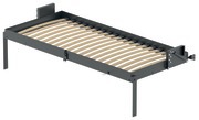 Ferrure pour lit escamotable à position transversale