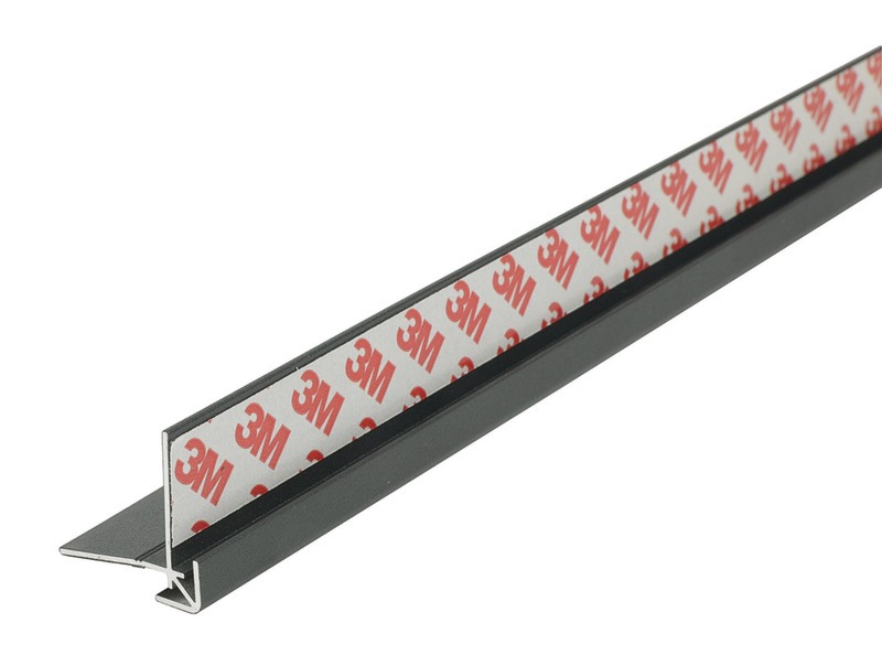 Coin sortant anthracite