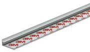 Profil de plan de travail pour crédence AluSplash aluminium