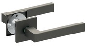 Garniture sur rosaces carrées SMARTBLOC WC 1040 Titan Satin