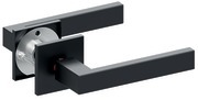 Garniture sur rosaces carrées SMARTBLOC HERO 1040 Noir Satin
