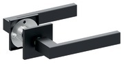 Garniture sur rosaces carrées SMARTBLOC WC 1040 Noir Satin