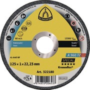 Disque à tronçonner l'acier/inox A 960 TZ Special
