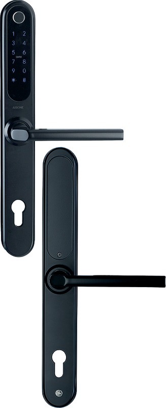 Serrure finition noire