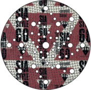 Disque abrasif auto-agrippant grain céramique 5500 SIASTYLE Multi Match 59 trous - Ø 150 mm