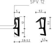 Joint de fenêtre SPV12 et SPV12 F