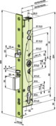 Serrure double béquille contrôlée KEL 461