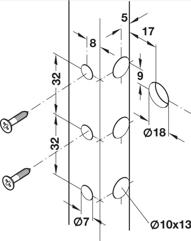 Rail de suspension - BATIFER, quincaillerie professionnelle