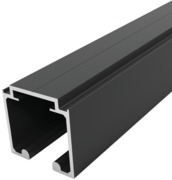 Rail haut simple pour porte coulissante verrière V30