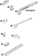 Kit de ferrures Slido F-Line21 12C