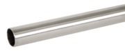 Tube de penderie rond inox