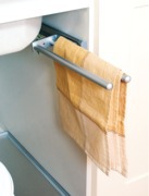 Porte serviettes coulissant aluminium