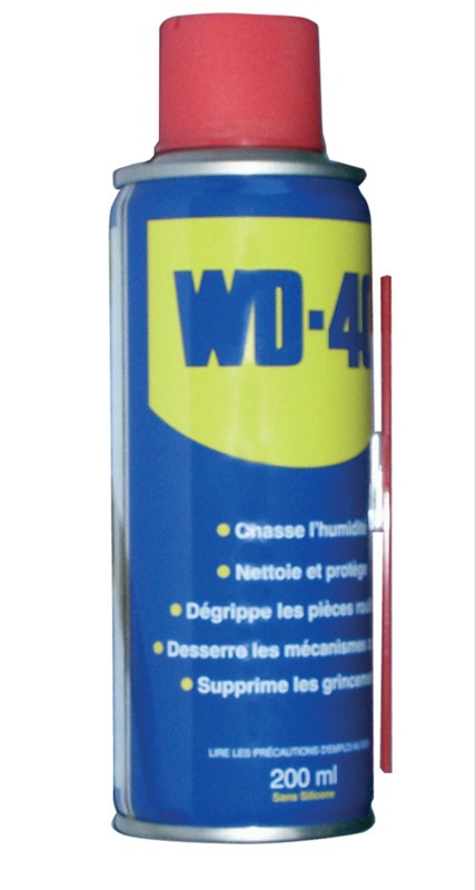 Dégrippant lubrifiant WD40