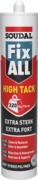 Mastic-colle neutre FIX ALL HIGH TACK