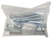 Kit de fixation pour garniture à béquille double SG 165 inox