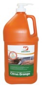 Crème nettoyante pour les mains CITRUS ORANGE en bidon de 3.78 L avec pompe