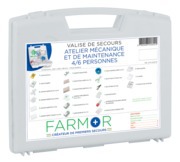 Valise de secours atelier mécanique et de maintenance 4 à 6 personnes